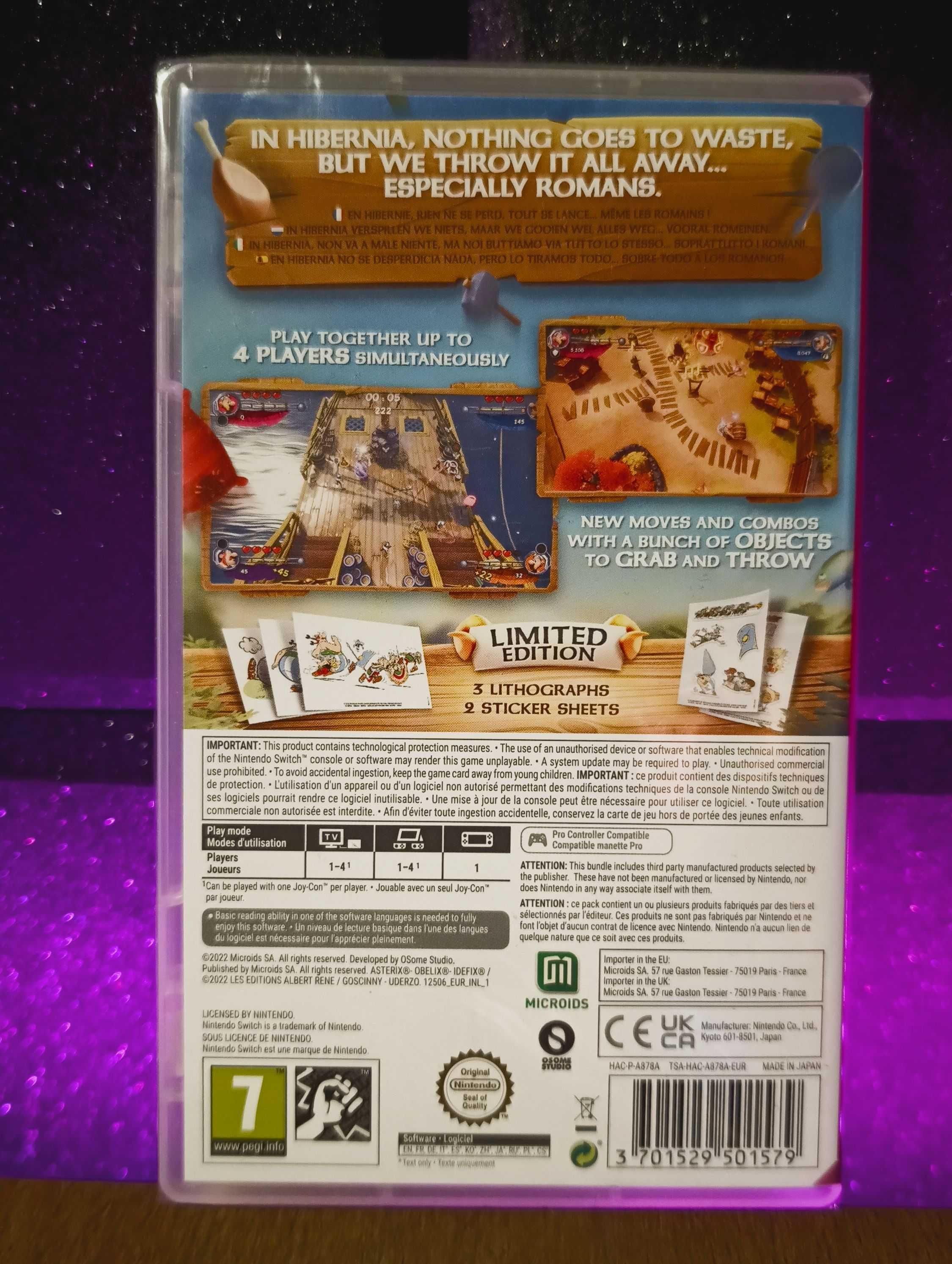 Asterix & Obelix XXXL: Baran z Hibernii Nintendo Switch - dla dzieci