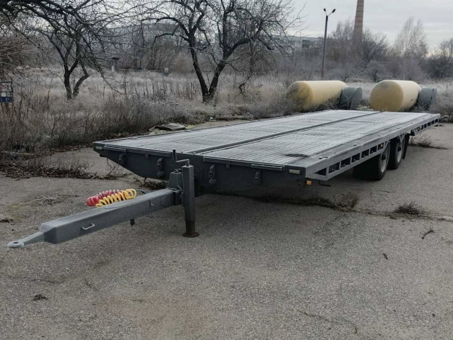 Причіп лафет платформа (4т 8,5м) пневмо