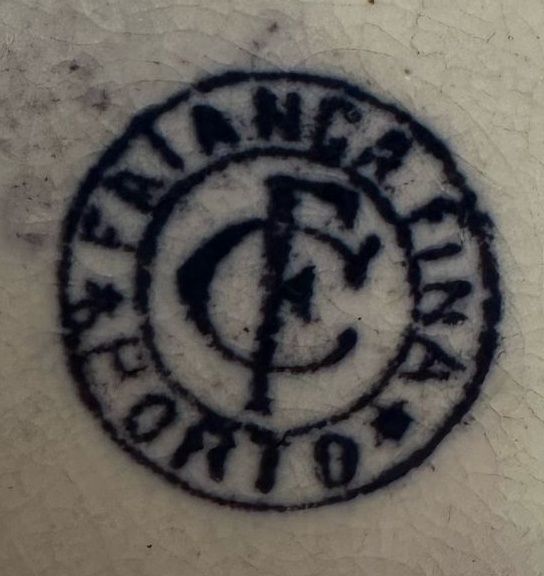 Prato em faiança carvalhinho