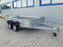 Zaslaw 300T  przyczepa skrzyniowa 300x150 cm 2 osie, 750 kg