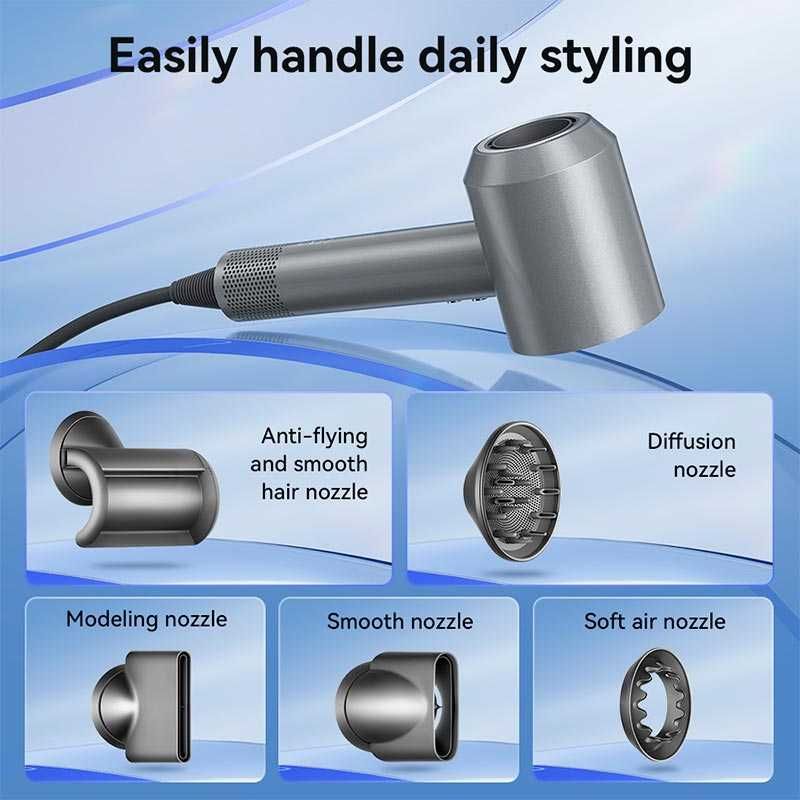 Фен HOCO DAR31 1500W Wave high-speed negative ion hair care hair dryer