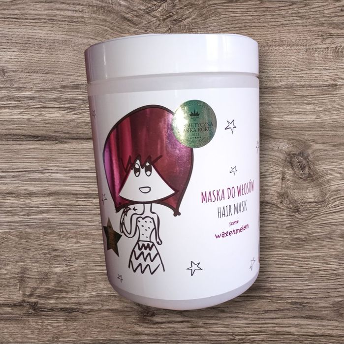 Hiskin crazy hair maska do włosów arbuz