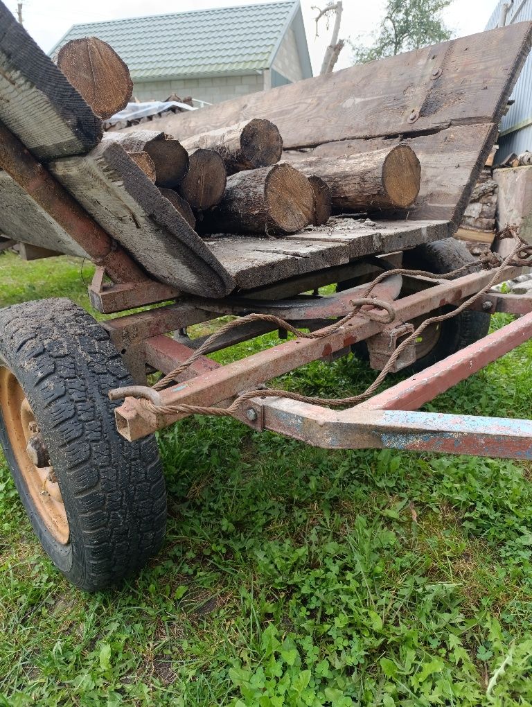 Причіп для міні трактора