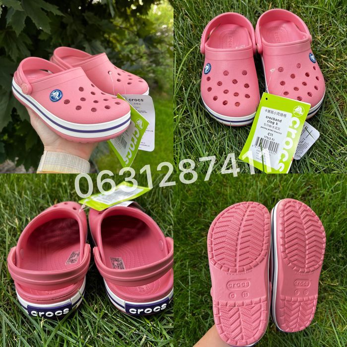 Crocband crocs kids дитячі крокси р. 23-35 кроксы детские