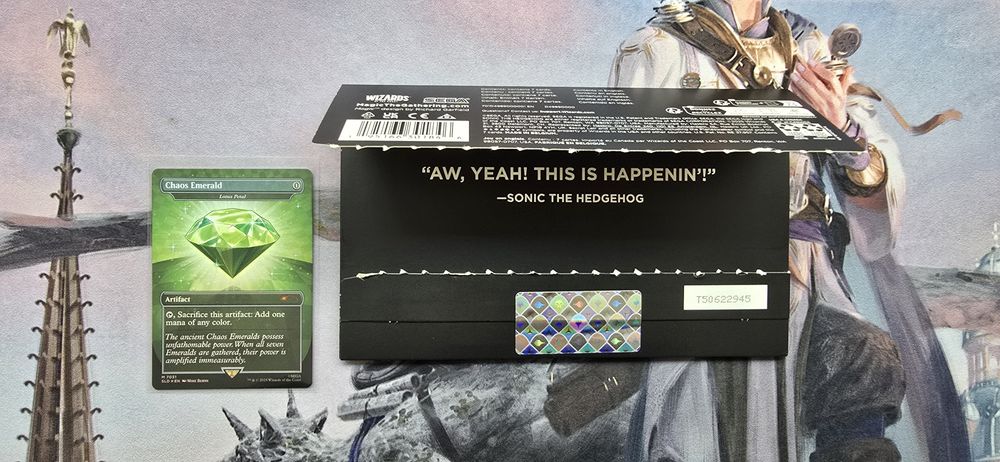 Magic the gathering - Chaos Emerald (Lotus Petal)