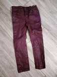 Reserved r104 woskowane spodnie