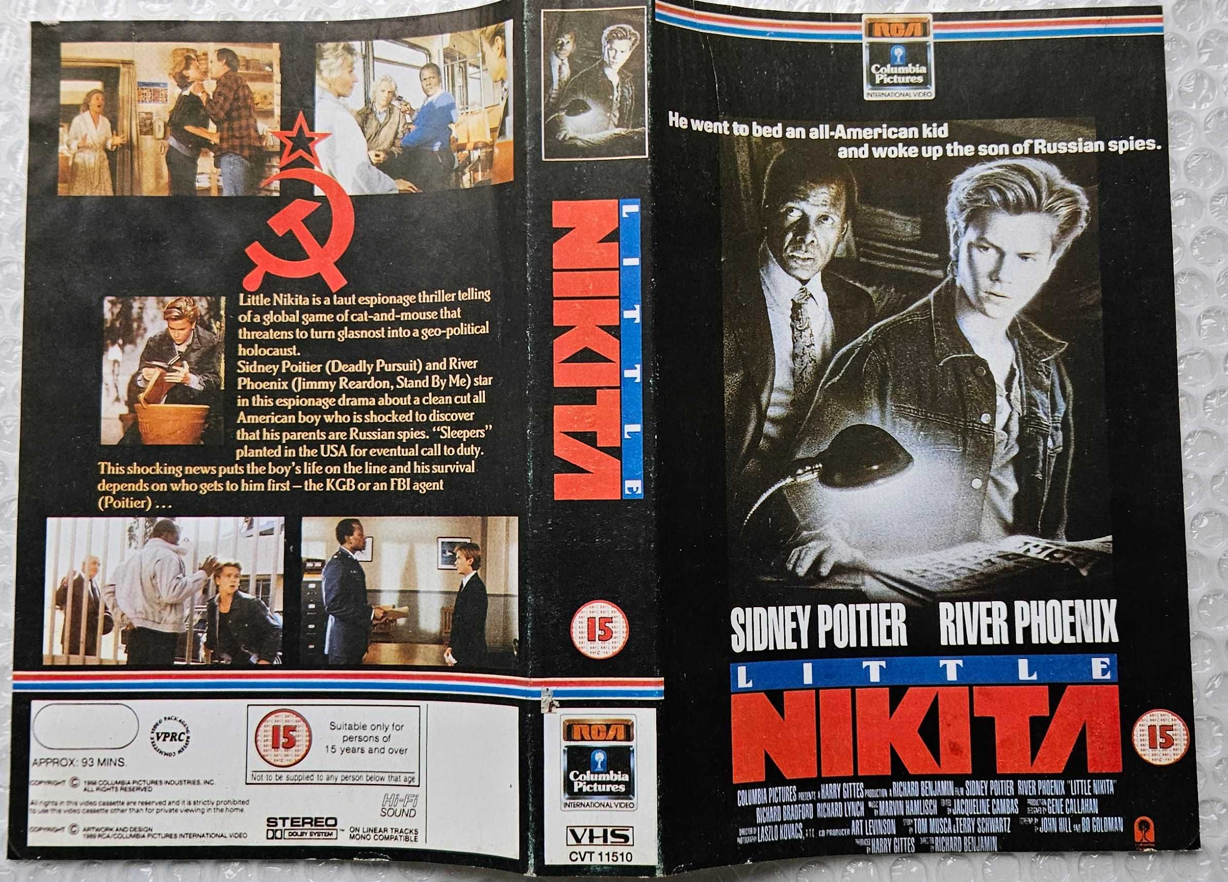 Kaseta wideo VHS Mały Nikita  Little Nikita 1988