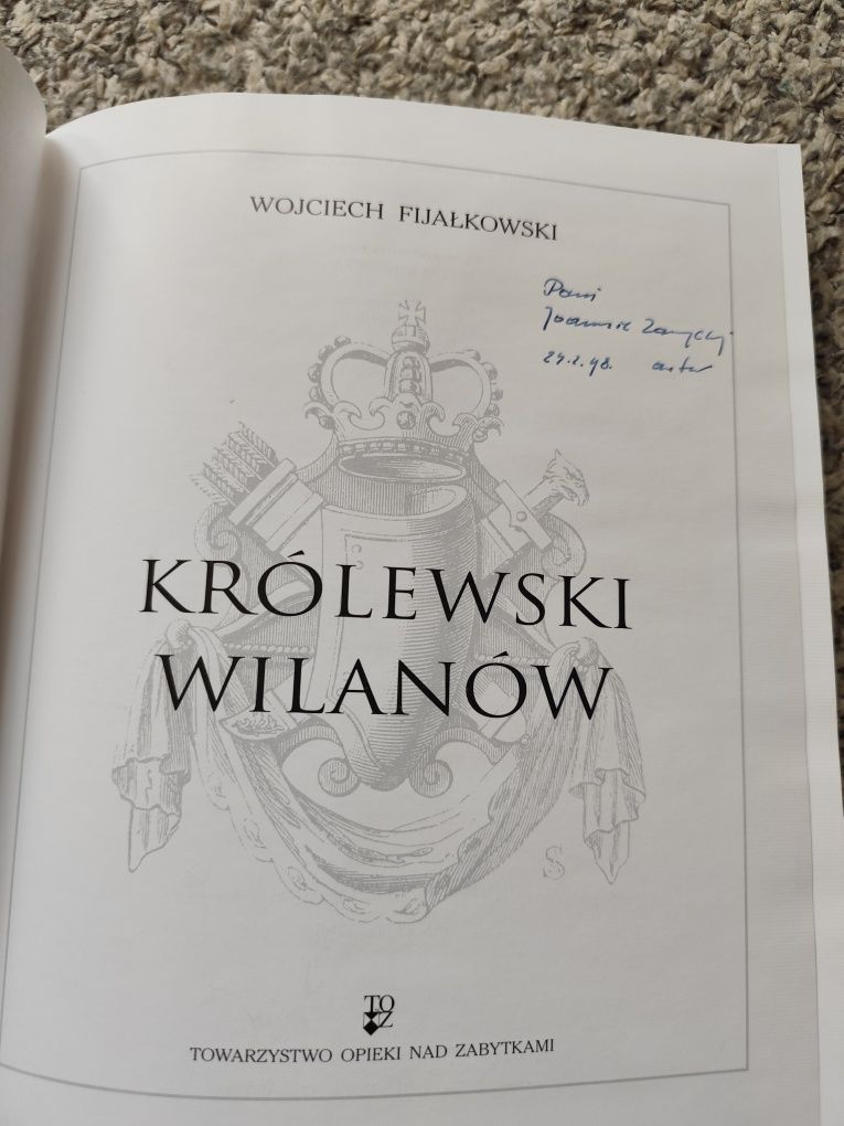 Królewski Wilanów, Wnętrza Pałacu w Wilanowie - Wojciech Fijałkowski