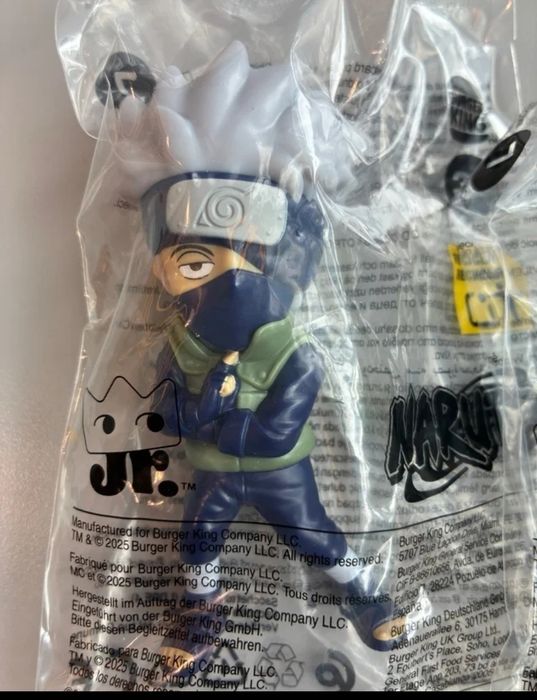 Figura Kakashi - Burguer King