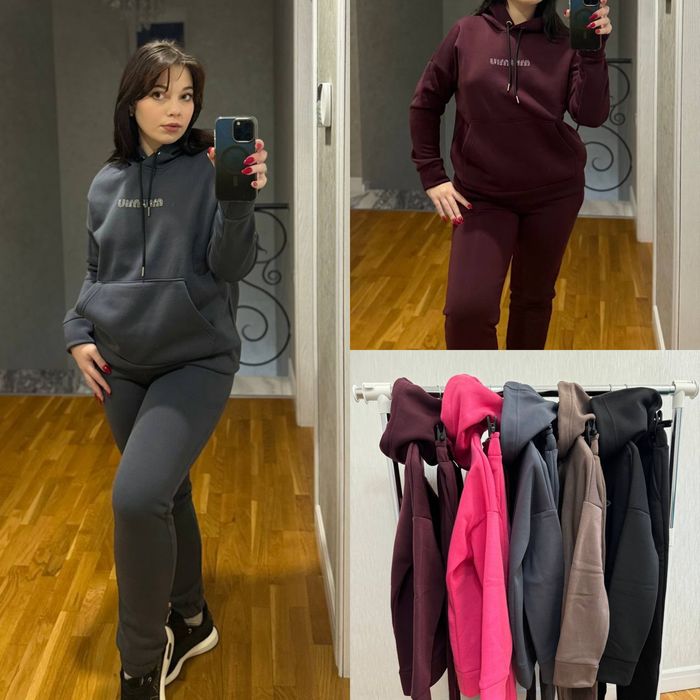 Жіночий костюм Теплые костюмы с капюшоном!!!