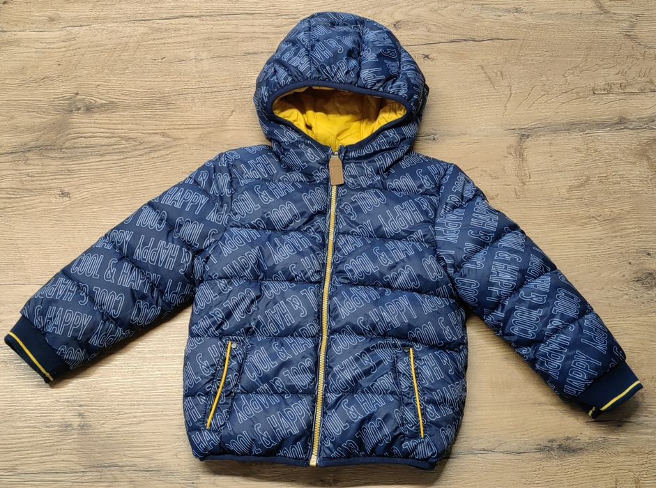 Dwustronna kurtka puchowa dla chłopca