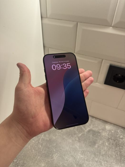 Iphone 16pro 1tb e-Sim neverlock Titanium Black