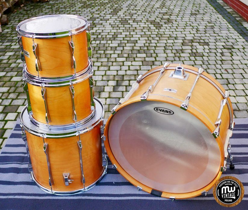 Perkusja Yamaha Recording 9000 24”, 13", 14”, 18” Natural Wood ‼️