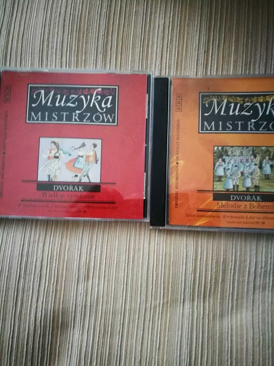 CD  Muzyka Mistrzów 2 płyty Dvorak