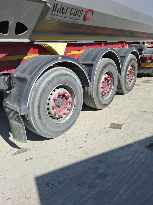 Naczepa wywrotka INTER CARS, Łódka, Patelnia,Ryana,5100kg