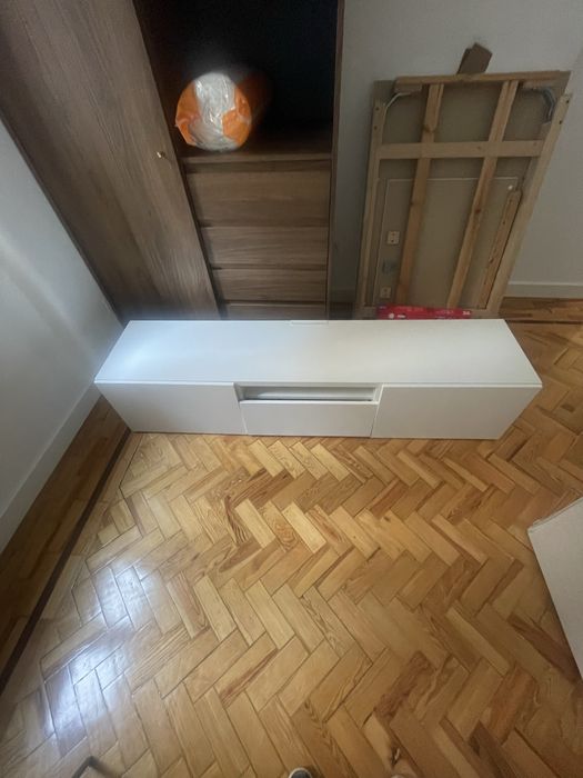 Móvel Branco TV IKEA