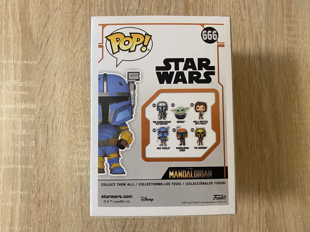 Funko POP! Star Wars: The Mandalorian - Paz Vizsla 666