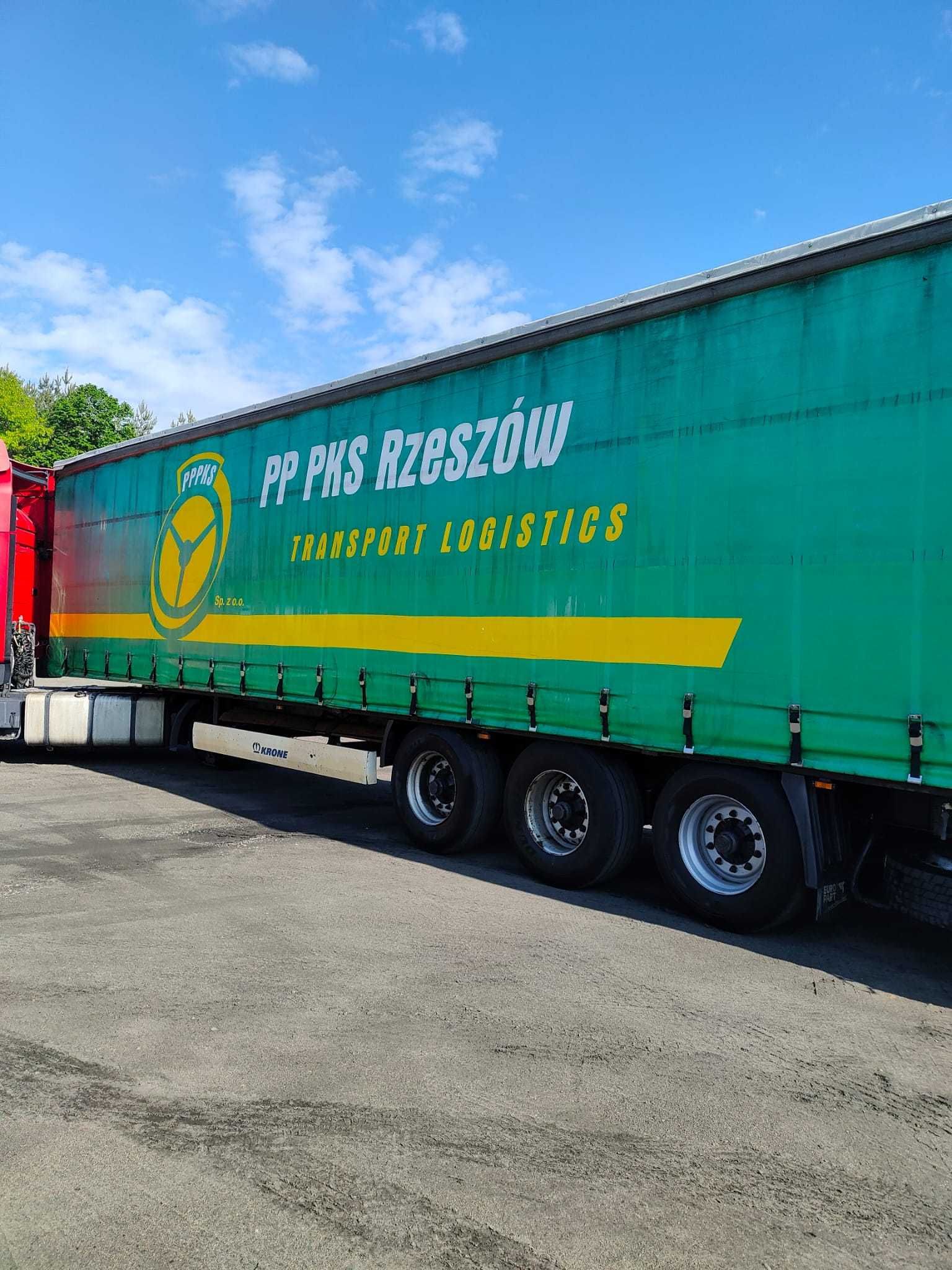 Krone standard firanka oś BPW nowy dach nowe klocki tarcze