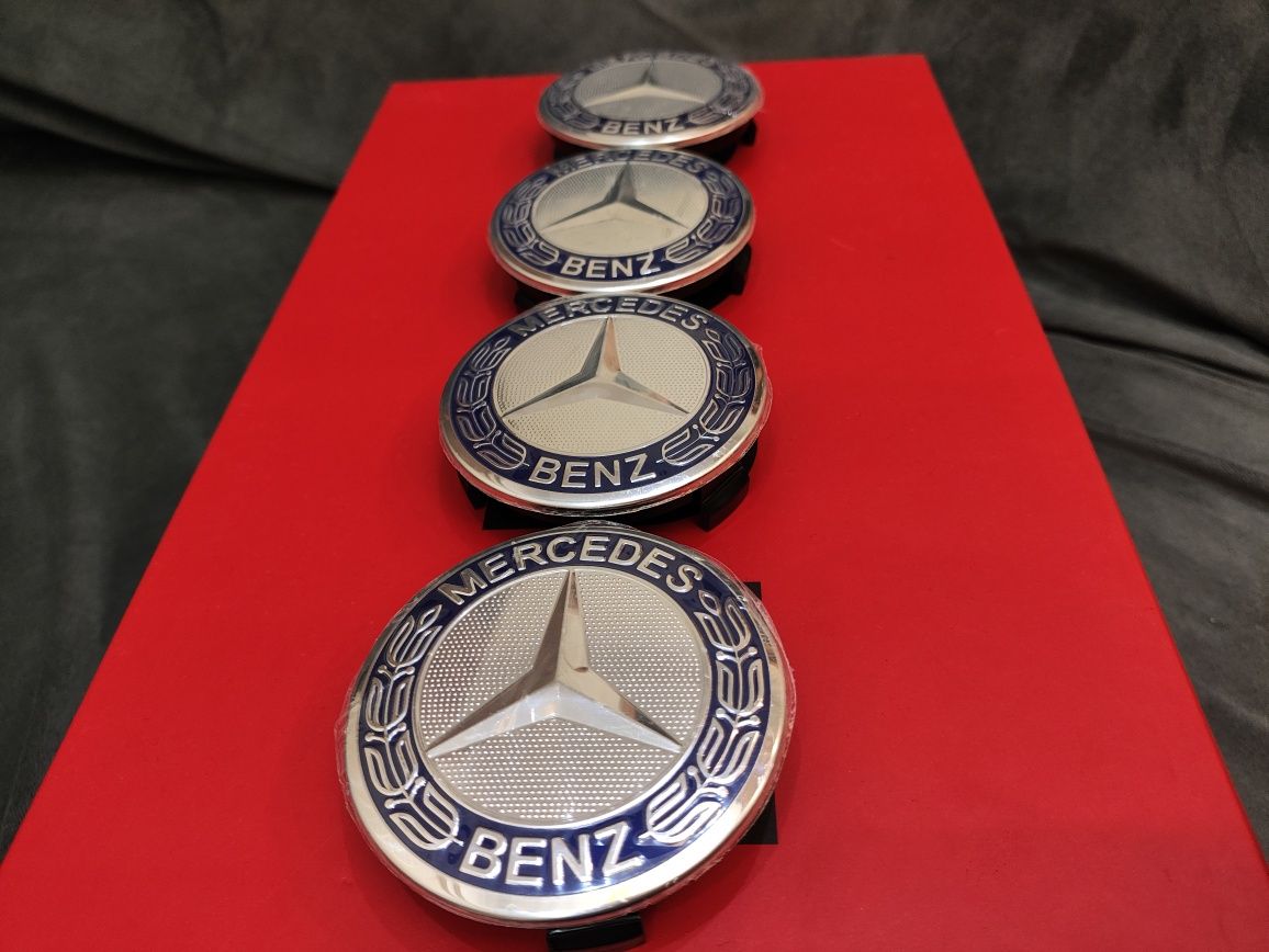 Колпачки на диски Mercedes 75мм нов і 5 112 dia66.6