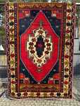 Dywan anatolijski wełniany vintage r.tkany Kazak195x125 galeria 7 tyś