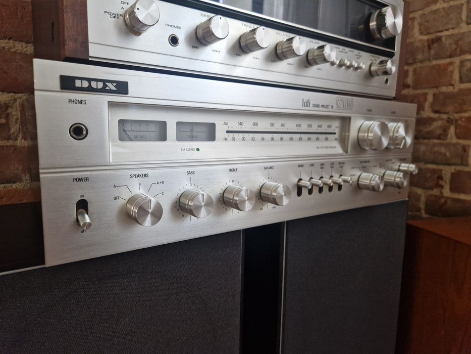 Amplituner Dux TA 12000 Philips 12,8 kg vintage retro klasyk piękny