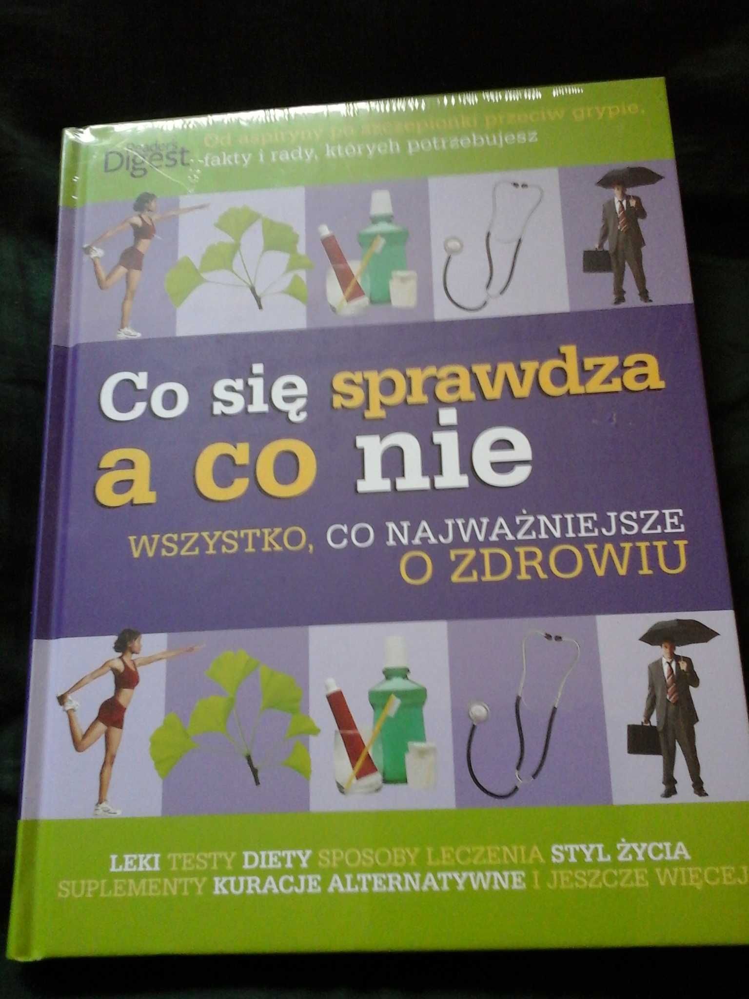 Książka o zdrowiu nowa w folii