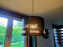 Lampa wisząca z abażurem