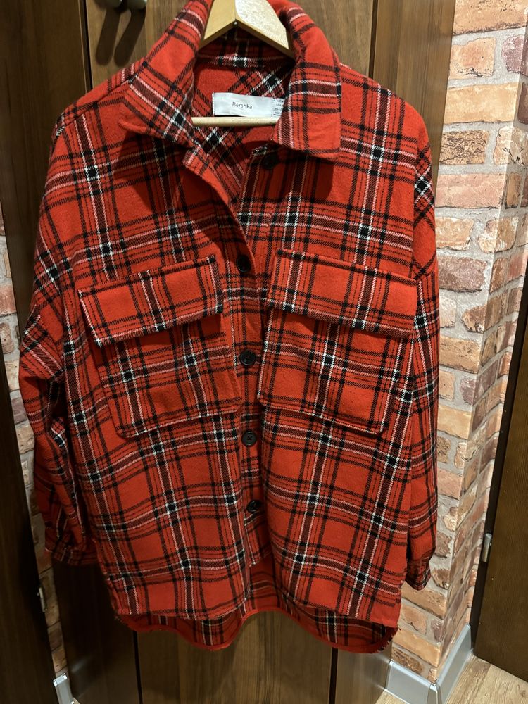 Kurtka koszulowa oversize Bershka M