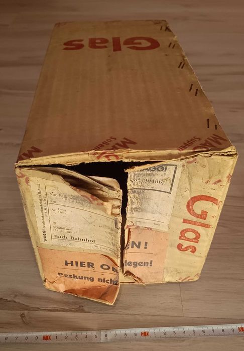 Maggi duże pudło z tektury III Rzesza