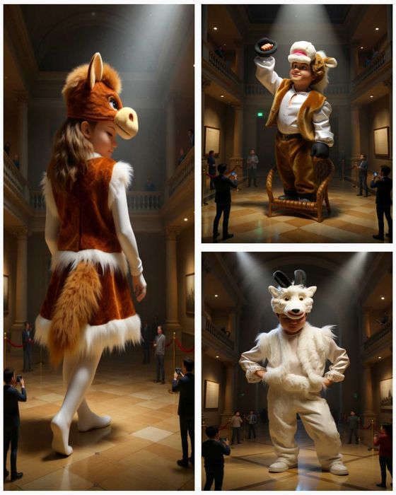 Прокат дитячих костюмів Київ, жабеня,кабан,сніговик,зайчик,пінгвін,паж