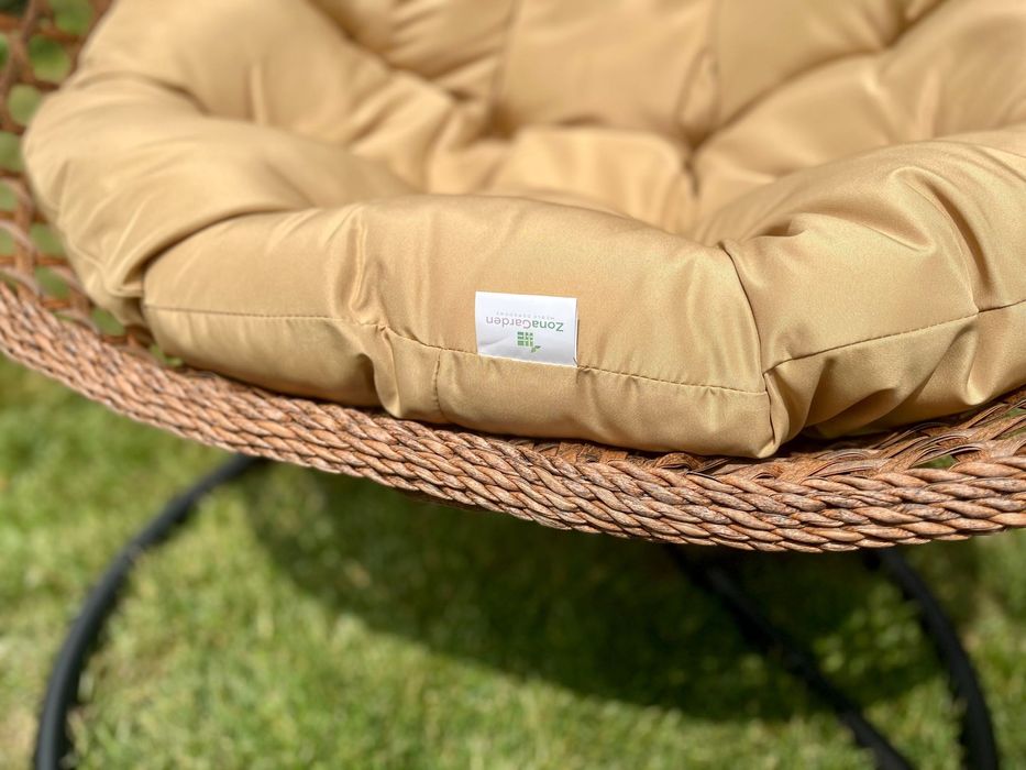 EDI bujak kosz kokon technorattan 3 kolory fotel wiszący na taras (GD)