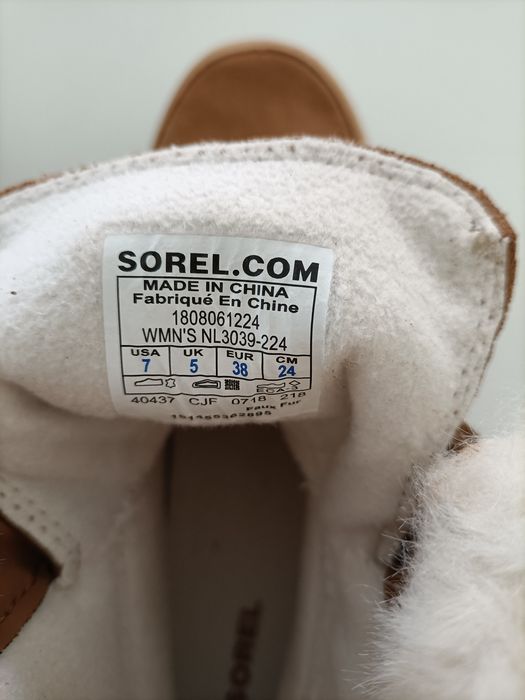 Botas Sorel novas 38