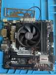 Продам комплект AM4 Asrock AB350M Pro4 + Ryzen 3 1200