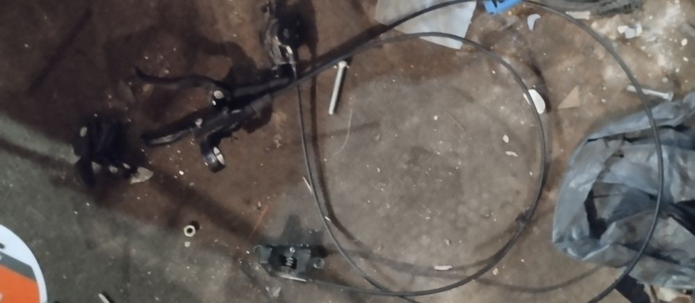 Komplet hamulców Shimano mt401 przód+tył