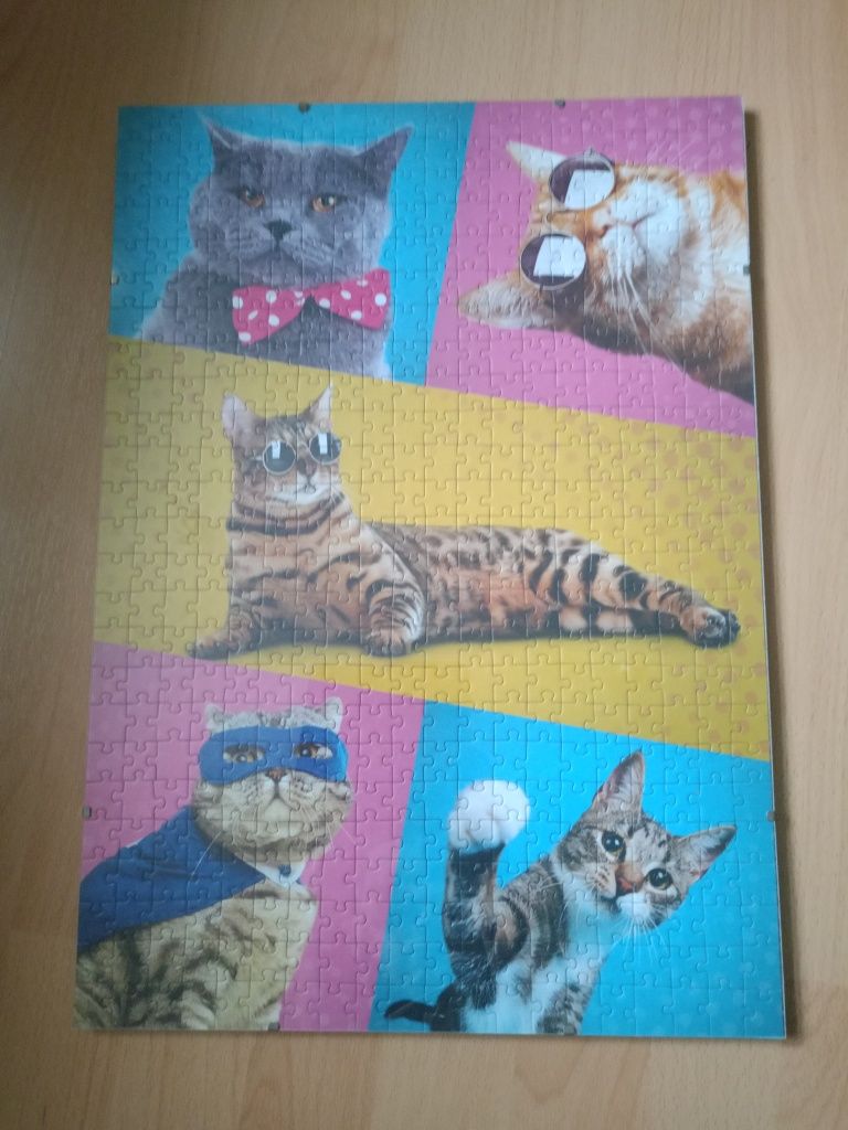 Puzzle w antyramie