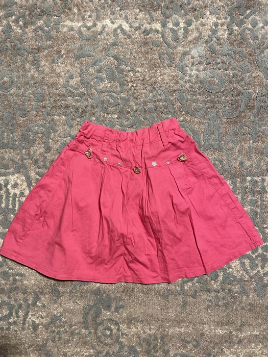 Różowa spódniczka