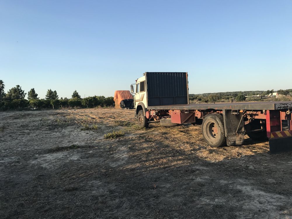 Camiao de 19 toneladas a trabalhar bem