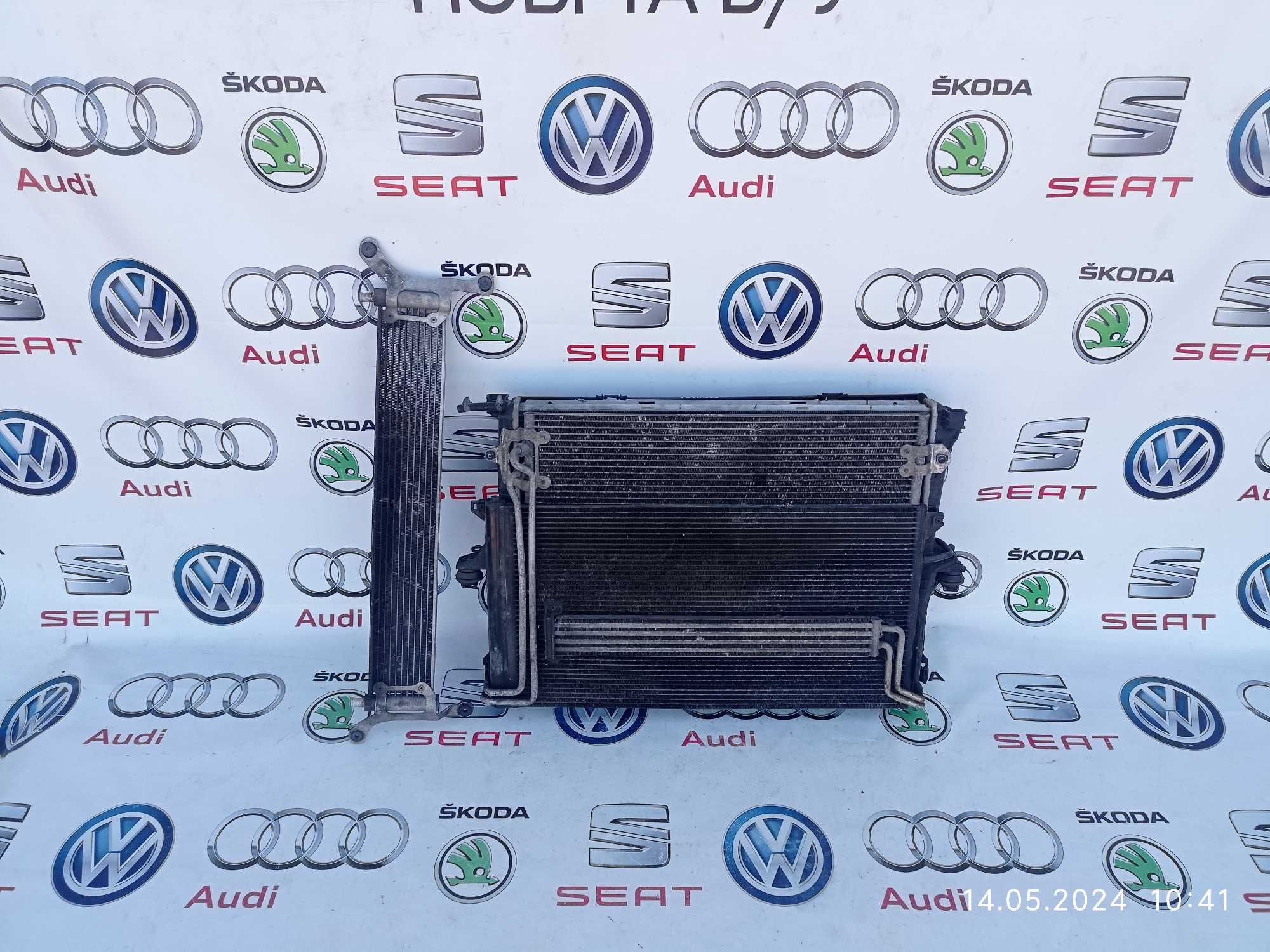 Радіатор кондиціонера охолодження Touareg Audi Q7 Porshe Cayenne