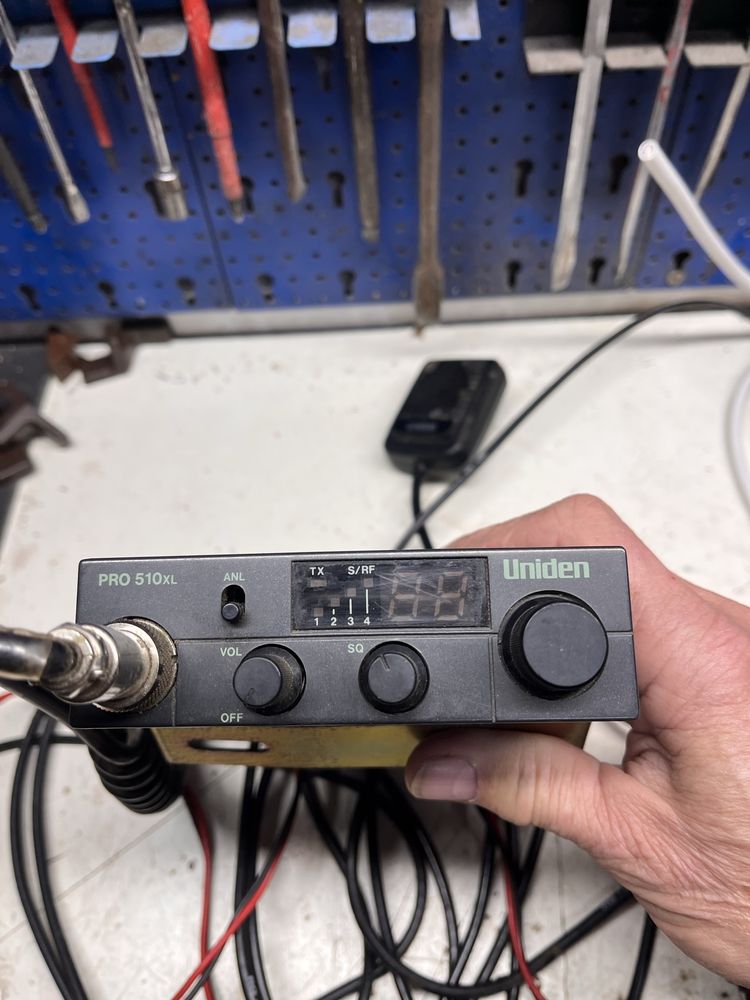 CB radio Uniden PRO 510xl 2 anteny