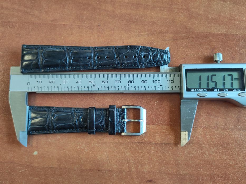 Pasek IWC skórzany zegarka 22mm pilot omega tudor