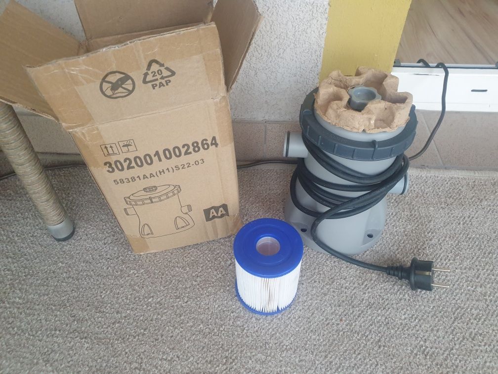Filtr do basenu Bestway z wkładem Wrocław Wysyłka