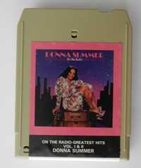 8 Track kaseta Donna Summer Greatest Hits vol. 1,2