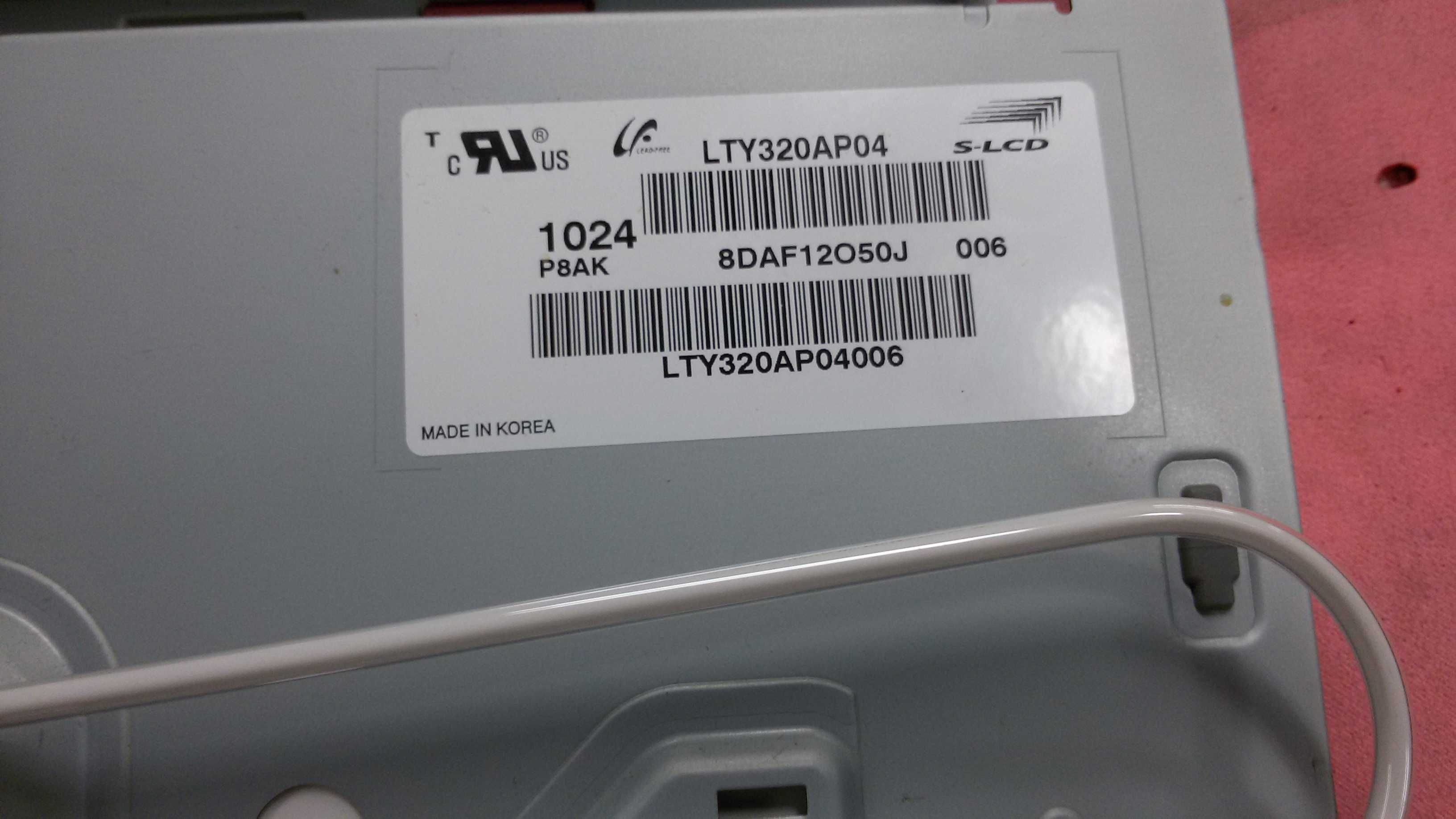 lampadas kit completo original para painel lty320 ap 04