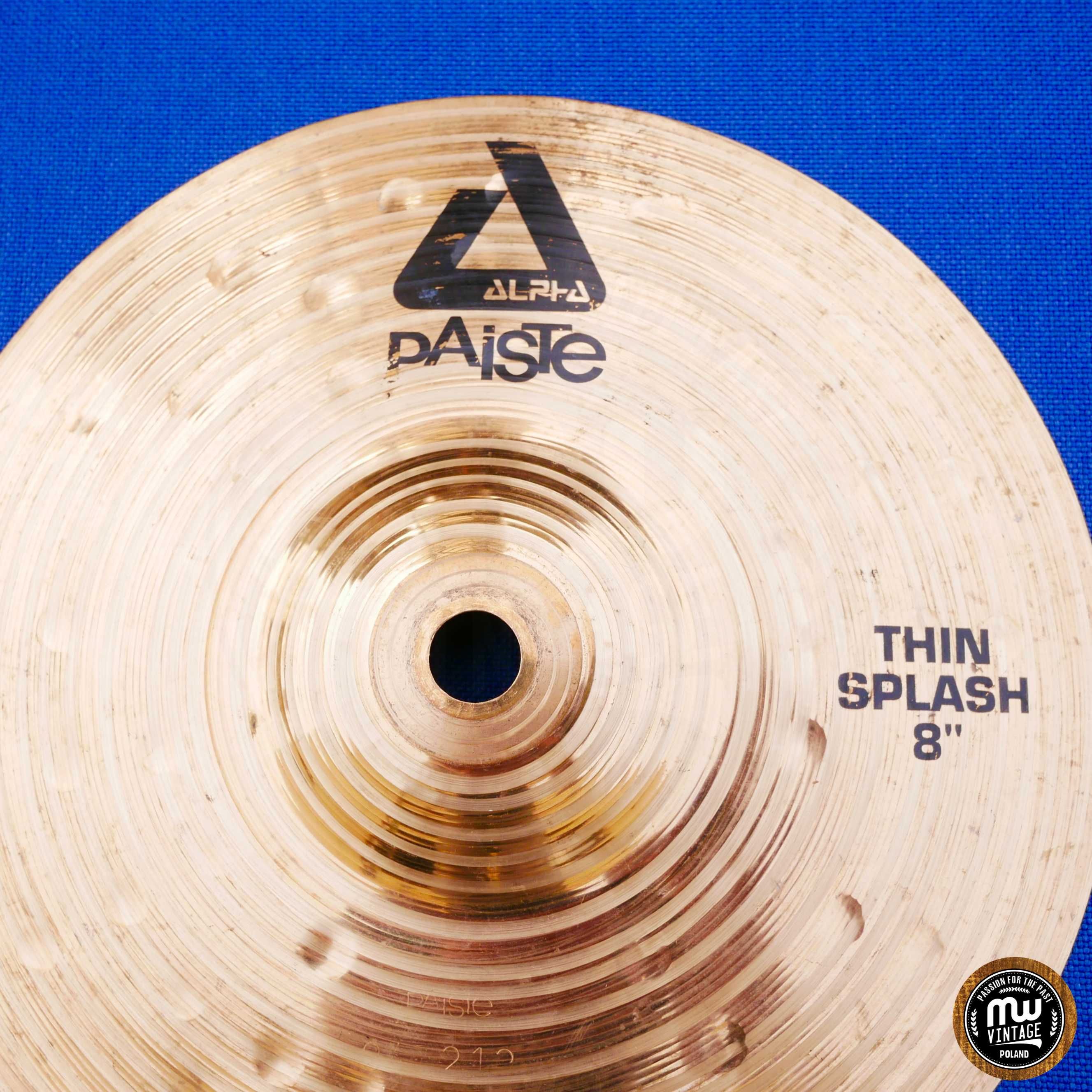 Paiste - talerz New Alpha Thin Splash 8” ‼️