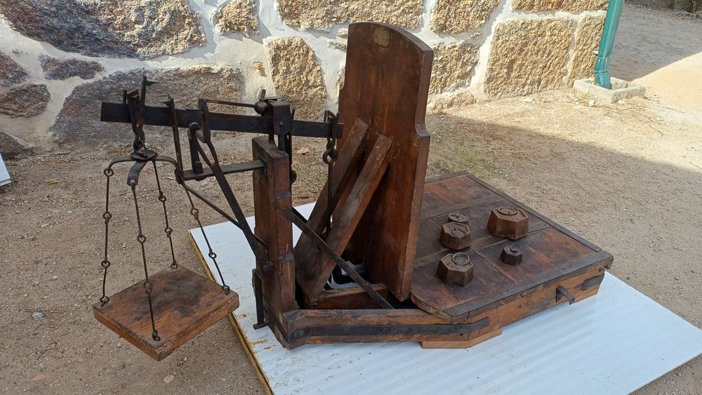 Balança decimal antiga