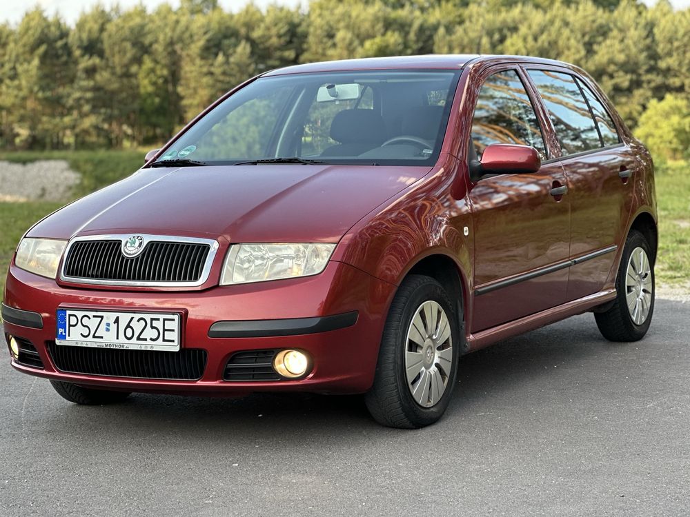 Skoda Fabia 1.4 75 KM • klima • z Niemiec • zarejestrowany •
