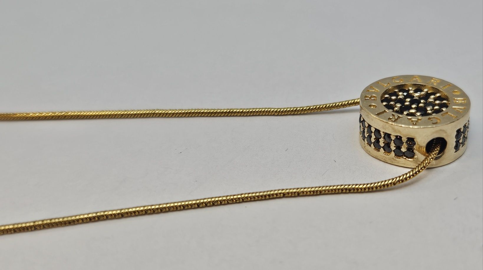 Złoty łańcuszek z zawieszką / celebrytka 5,11g p.585 Dł.50cm / złoto