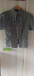 Crop -Trencz Bluza w kolorze khaki .