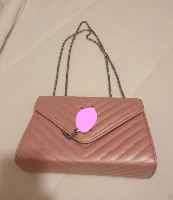 Mala tira colo rosa bebé