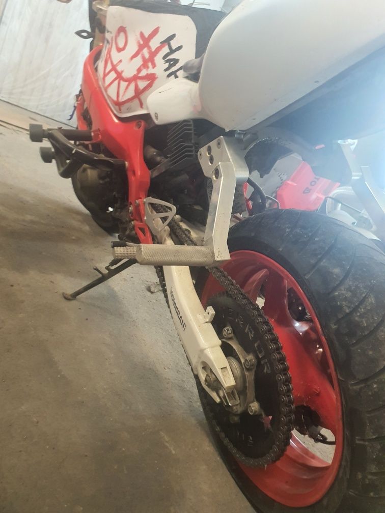 Honda CBR f4i s stunt zamiana cross auto